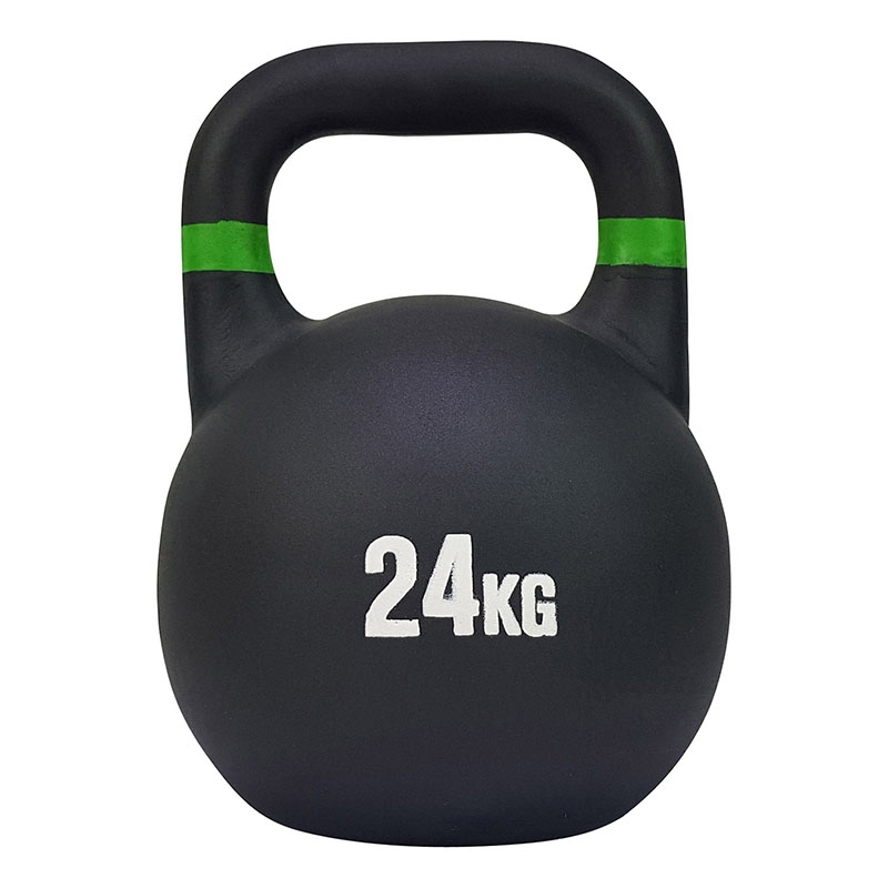 Tunturi Competition Kettlebell - 24 kg i sort og grøn